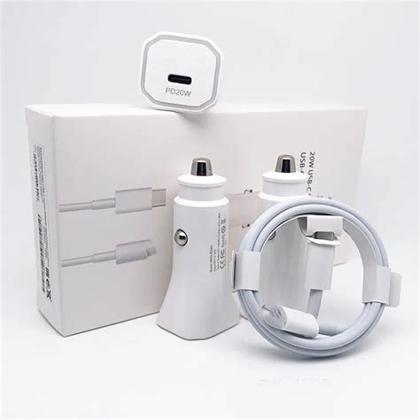 Apple 20W Car Charger USB C Power Adapter For IPhone 13 With Type C to ...