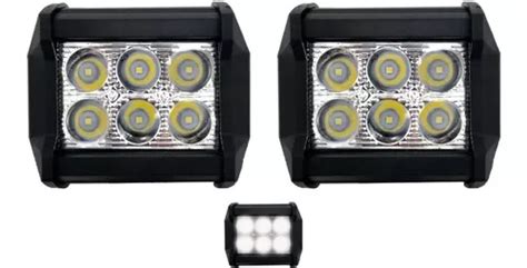 Par Faros Led Par Tipo Concha Con Estrobo V Mercadolibre