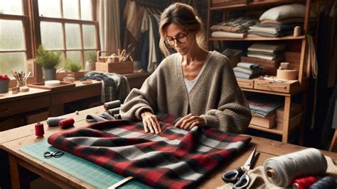 how to make a flannel tie blanket