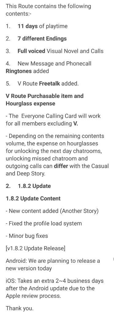 V Route Is Here Everyone Mystic Messenger Amino