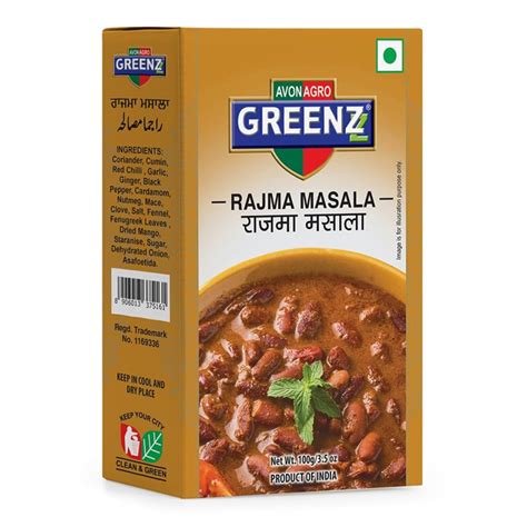 Mix Masala Combo Pack Of X Gm Chana Masala Rajma Chaat