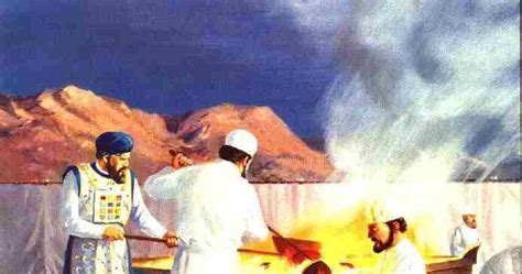 Latter Day Musings The Symbolism Of A Burnt Sacrifice