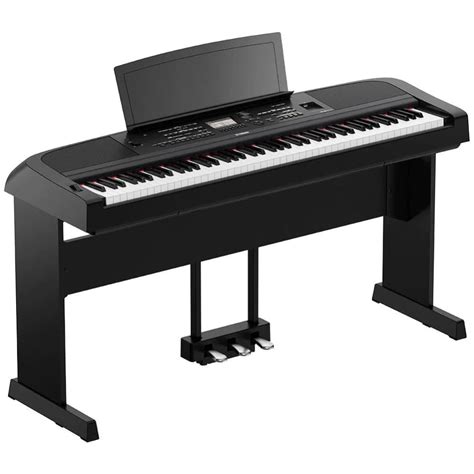 Yamaha Dgx 670 88 Key Portable Grand Piano With Stand And Pedal Black Buy Online At Mega