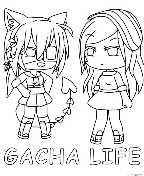 Imagens Para Pintar Gacha Life Desenhos De Gacha Life Para Colorir Images Porn Sex Picture My