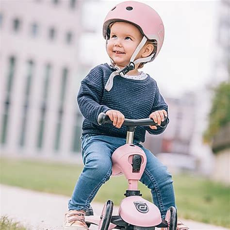 Защитный шлем Safety Helmet 51-55 Rose Scoot and ride Купить недорого в ...