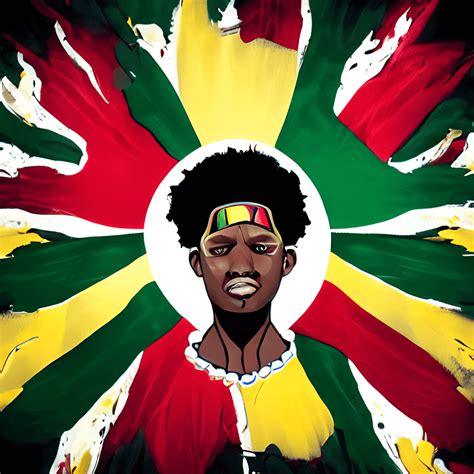 Red Black Green Yellow Africa Flag · Creative Fabrica