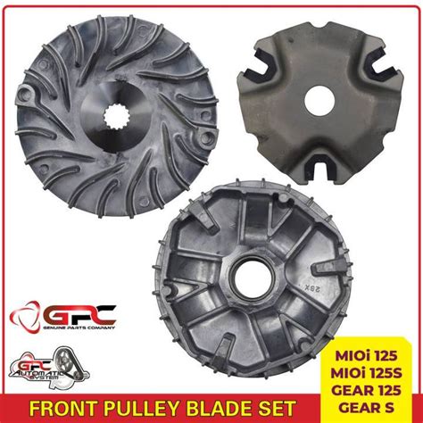 gpc complete front pulley set mioi  shopee philippines