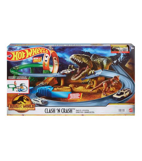 Hot Wheels Pista De Juguete Circuito Jurassic World El Palacio De Hierro