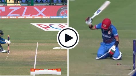 Watch Rahmanullah Gurbaz Disastrously Run Out After Destructive Half