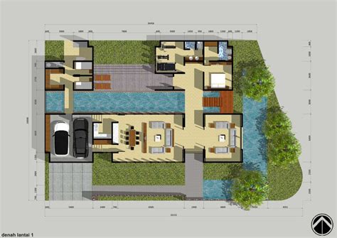 Gambar Bagaimana Menggambar Denah Rumah Minimalis Arsitag Desain Tampak