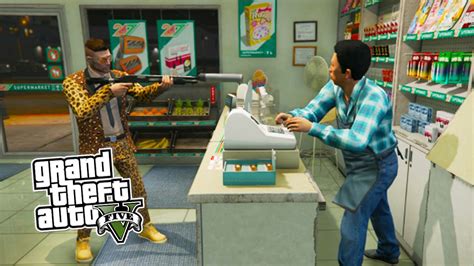 Gta Online Robbing Challenge Robbing All Stores In Gta Gta Ps