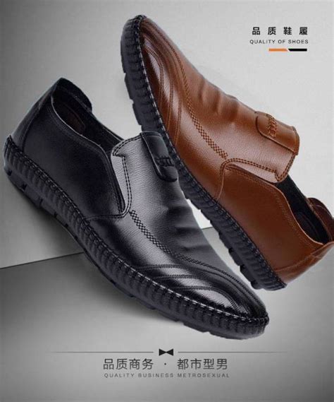 Hot พรอมสง รองเทาหนงผชาย รองเทาคชชชาย รนyuy038 เทากวางแนะนำเพม1ไซส Lazada co th