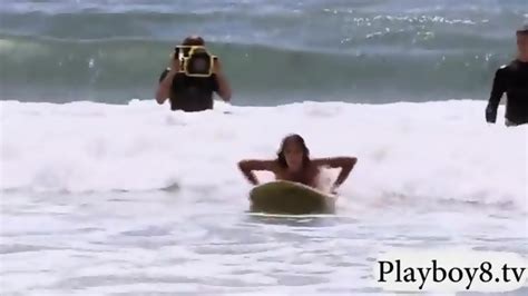 Badass Girls Snow Boarding And Fishing While They Are Naked