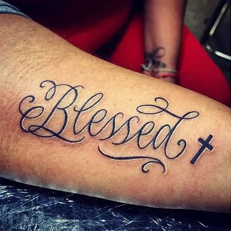 Update more than 66 blessed tattoo on forearm super hot - in.cdgdbentre