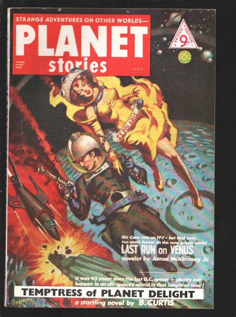 Planet Stories British Variant Alan Anderson Gga Cover Kelly