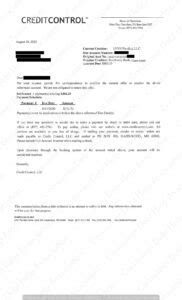 Settlement Letter From Care Credit Synchrony Bank Consumer Debt Help