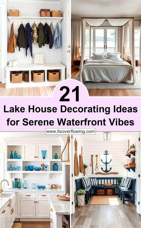 21 Lake House Decorating Ideas for Serene Waterfront Vibes
