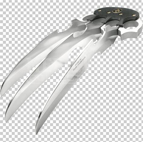 Throwing Knife Claw Weapon Pantera Png Clipart Blade Bone Brass