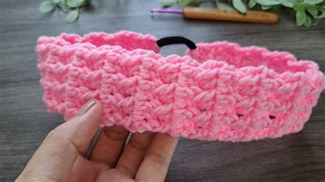 Super Easy💯👌 Diy Crochet Headband Fpdc And Dc Stitch Youtube