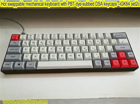 Hot Swappable Mechanical Keyboard Custom Key Rgb Keyboard