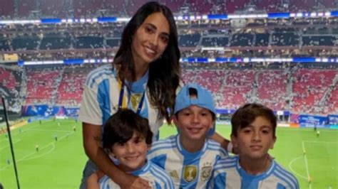 Lionel Messi's wife Antonela and their three kids to support superstar ...