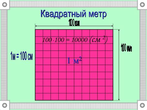 Квадратный метр и квадратный сантиметр. 3 класс - презентация онлайн