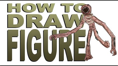 How to draw The Figure (doors) - YouTube