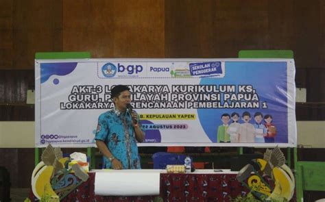 Rri Co Id Iisip Yapis Biak Dukung Sukseskan Program Sekolah Penggerak