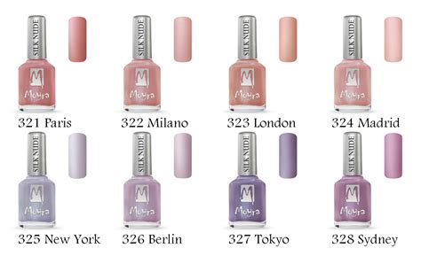 D Ra The Nail Polish Addict Jdons G Moyra Silk Nude Effect Kollekci