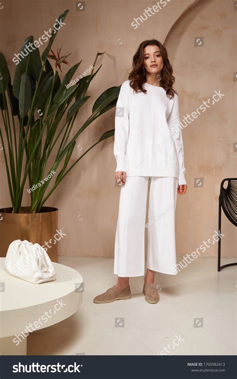 Beautiful Sexy Brunette Woman Face Cosmetic Stock Photo 1705982413 Shutterstock