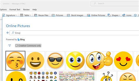 Emojis Outlook How To Insert Emoticons In Outlook