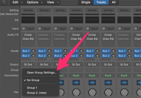 How To Group Or Ungroup Tracks In Logic Pro X