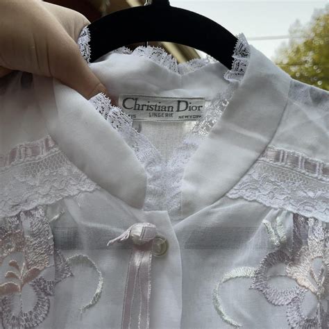 AUTHENTIC Christian Dior Lingerie Night Gown Depop