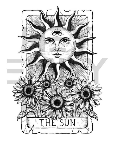 Pin By Jessica Butler On Crafty Ideas The Sun Tarot Card The Sun