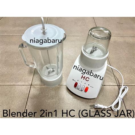 Jual Blender Murah Blender 2 In 1 HC Glass Jar 1 5 Liter Shopee Indonesia