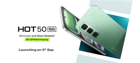 Infinix Hot 50 5g Se Presentará El 6 De Septiembre Características