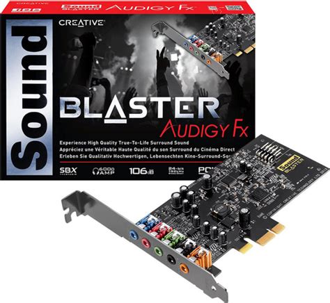 Звуковая карта Creative Sound Blaster Audigy FX купить по выгодной цене ...