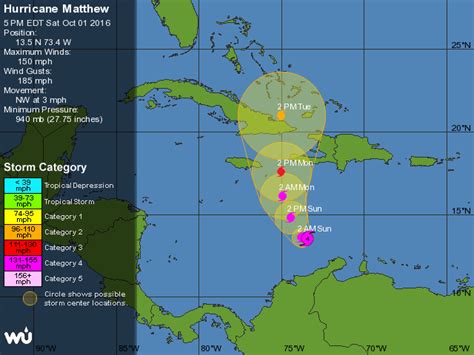 Allerta Meteo Caraibi L Uragano Matthew Fa Sempre Pi Paura Giamaica