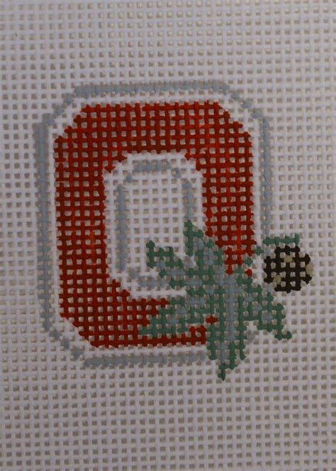Ohio State Buckeyes Stadium Needlepoint