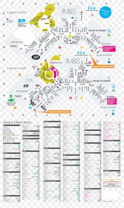 Meadowhall Shopping Centre Map Plan, PNG, 3452x5786px, Meadowhall, Area ...