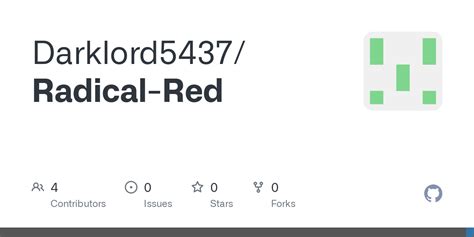 github darklordradical red