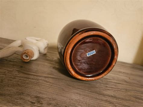 Vintage Whiskey Jug Girl Nude Woman Stopper Etsy