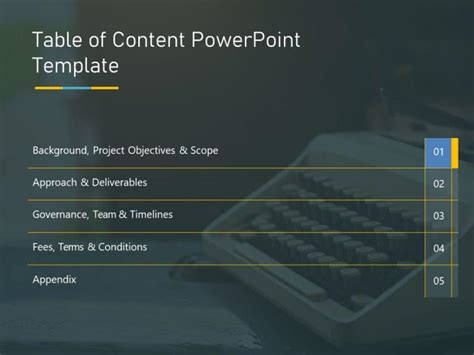 Free Agenda PowerPoint Template 9 | Agenda PowerPoint Templates | SlideUpLift