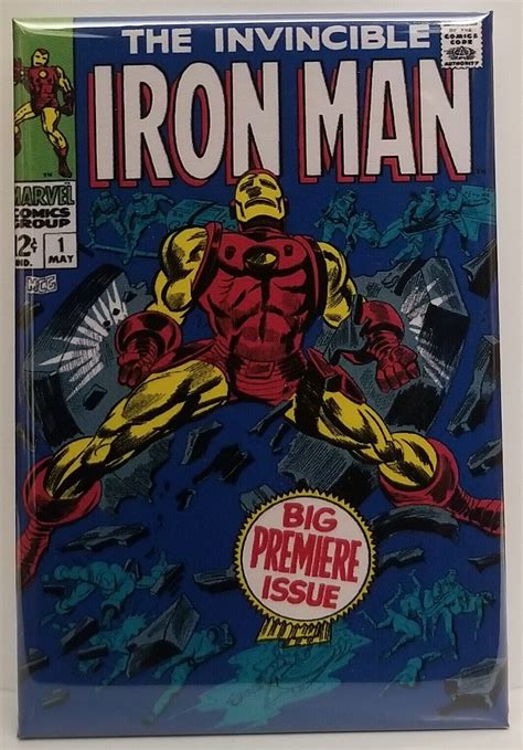 Iron Man Vintage Comic Cover