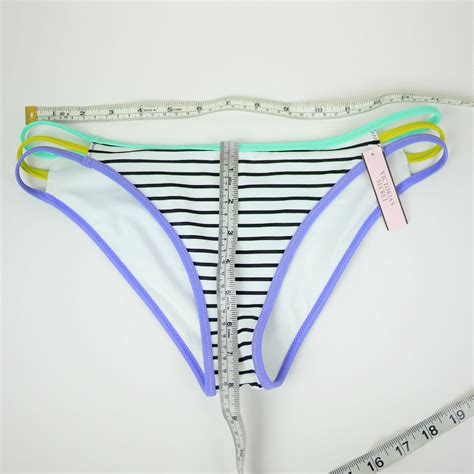 Victoria S Secret Swim Bikini Blue Wrap Halter Top Gem