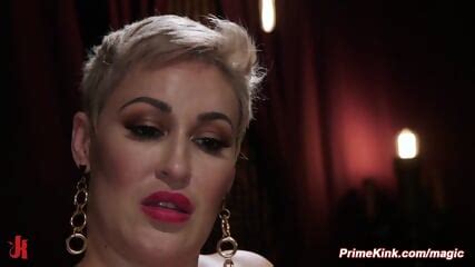 Suspended In Plastic Slave Papa Georgio Paddled By Big Tits MILF Femdom Ryan Keely