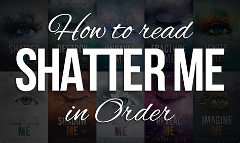 shatter me books in order - Jesus Hadden