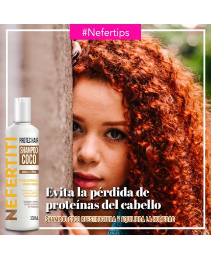 Shampoo Para Cabello Teñido Coco Nefertiti 300ml