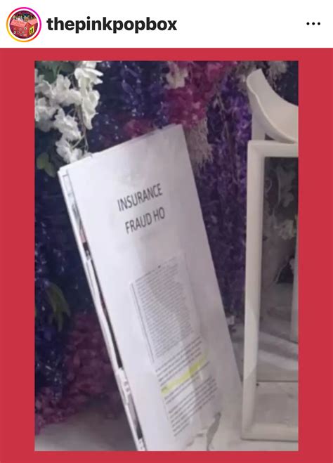 A Poster Seemingly About Brittany Eady At Kenya Moores Event Was