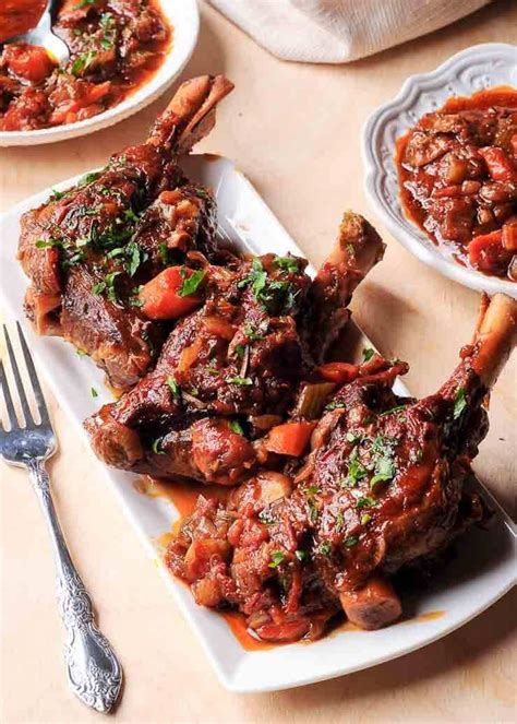 Beer Braised Lamb Shanks Braised Lamb Shanks Braised Lamb Lamb Shanks